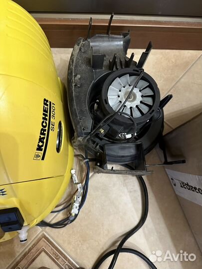 Запчасти от пылесоса karcher se 3001