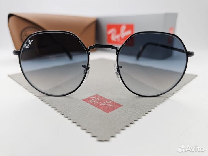 Очки Ray Ban 3565 Jack Голубой Градиент Стекло