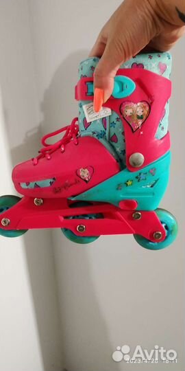 Роликовые коньки детские раздвижные