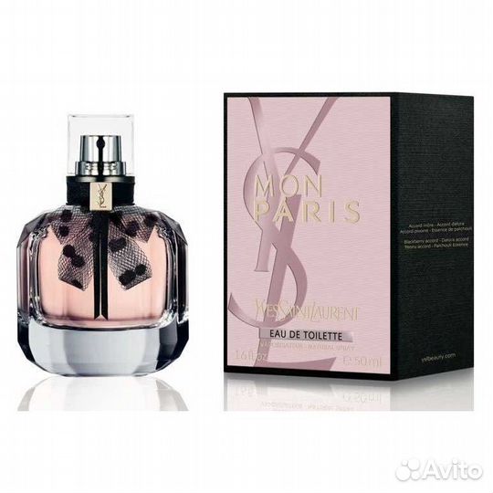 Yves Saint Laurent Mon Paris Eau de Toilette Туалетная вода для женщин 50 ml