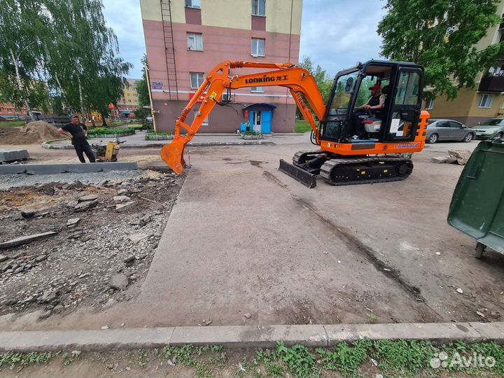 Услуги Экскаватора. Мини Экскаватора
