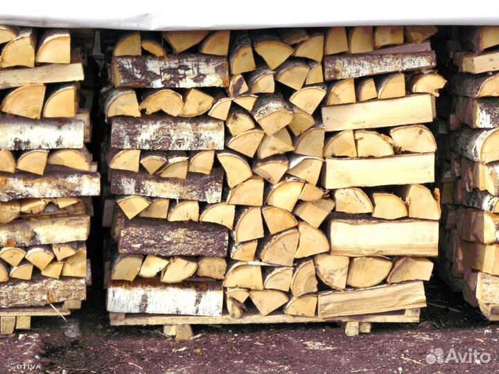 Дрова колотые