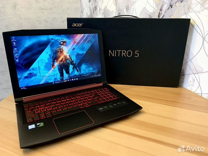 Игровой Acer Nitro i5 8300H/GTX 1050 4gb