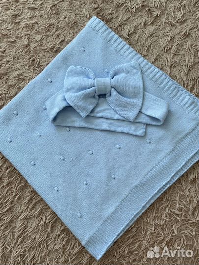 Конверт с бантом на выписку весна лето