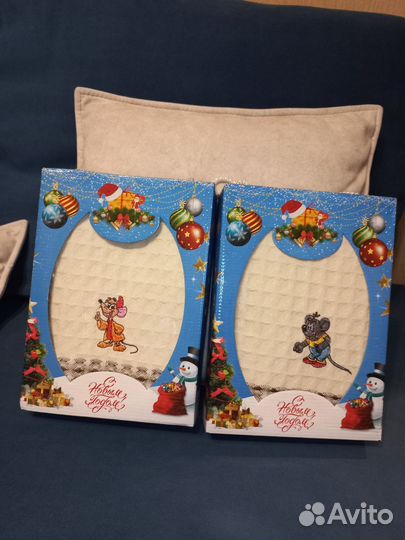 Полотенца новогодние Новые