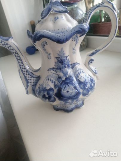 Чайник заварочный Гжель