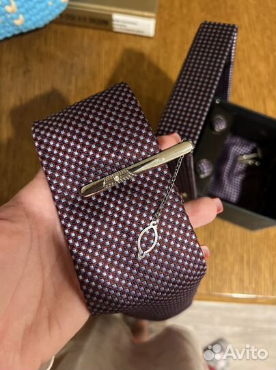 Галстук запонки