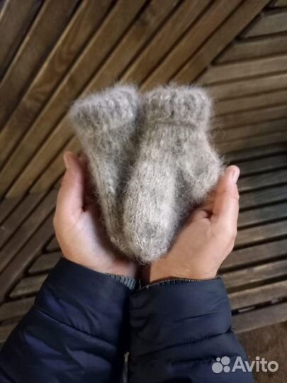 Носки из собачьей шерсти (пуха)