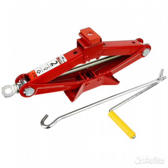 Ермак Домкрат механический ромбический 2т, высота