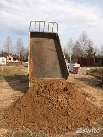 Песок щебень гравий пгс До 3 тонн