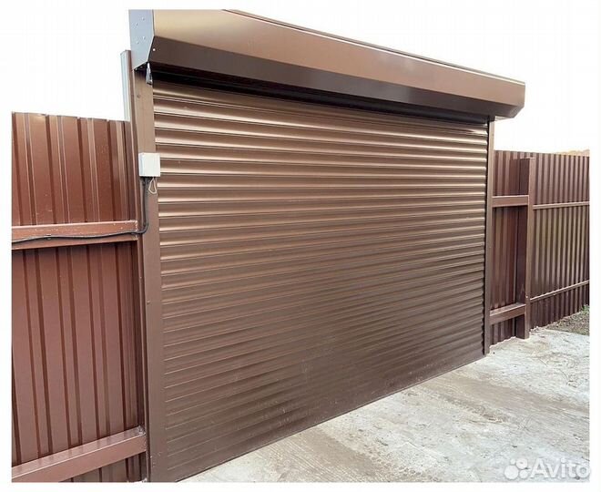 Ворота алютех роллетные