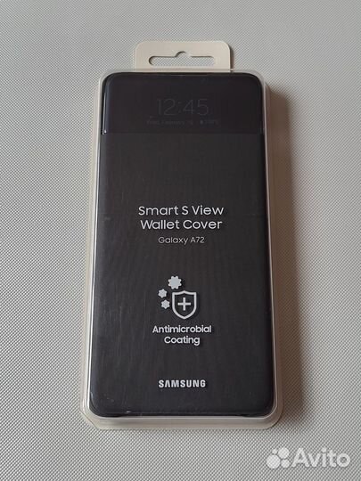 Чехол SMART S View на Samsung A72 оригинал