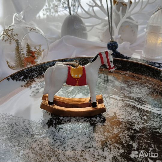 Елочные игрушки в стиле ретро