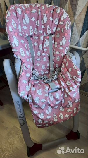 Стульчик для кормления chicco polly progress 5