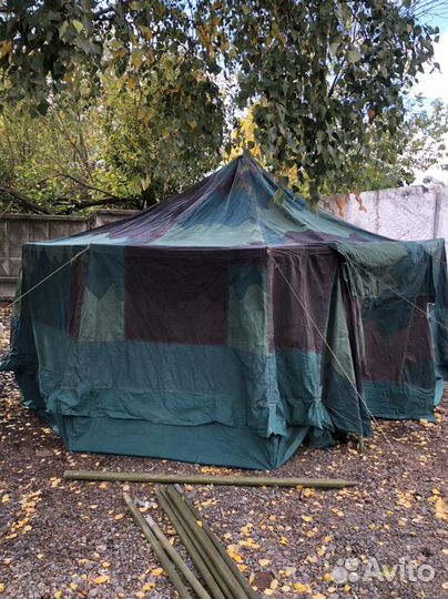 Палатка армейская 59 год шведская