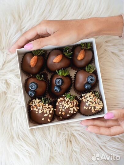 Клубника в шоколаде доставка