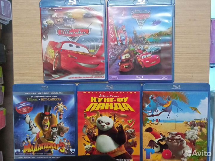Blu ray диски 5штук
