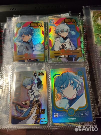 Коллекционные карточки геншин
