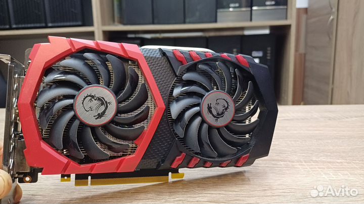Видеокарта gtx 1050 2gb msi gaming 2x