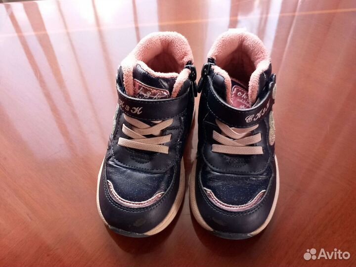 Ботинки осенние для девочки 23 размер