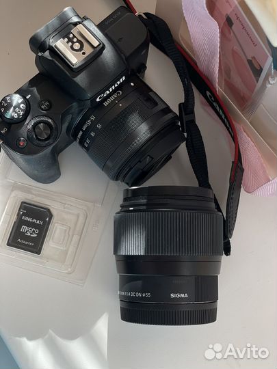 Беззеркальный фотоаппарат canon