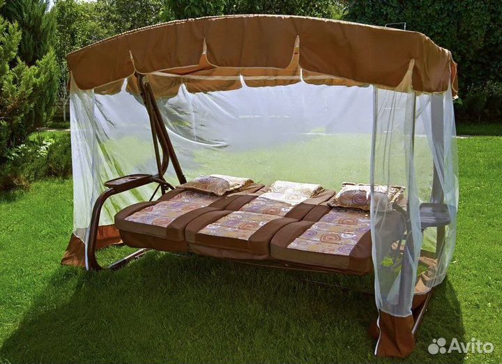 Качели садовые Палермо Премиум