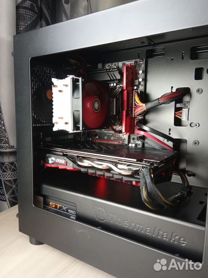 Игровой компьютер (8 ядер, 16гб, RX580)