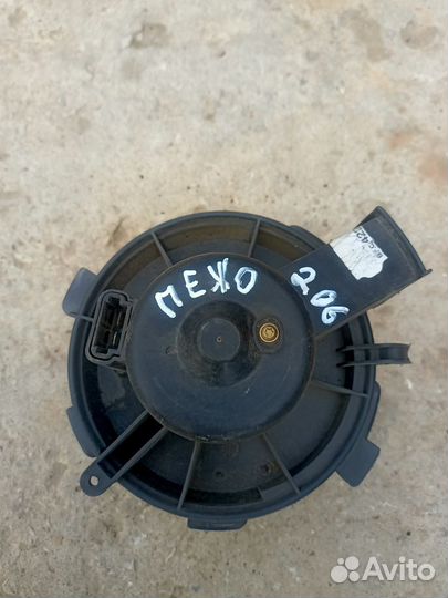 Моторчик печки Peugeot 206