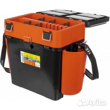 Ящик зимний Helios FishBox 19л оранжевый