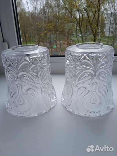 Плафоны для люстры СССР хрусталь