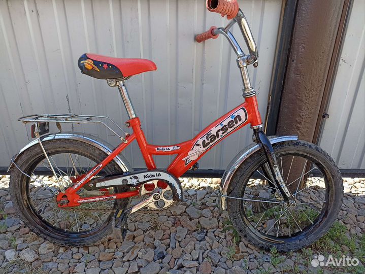 Детский велосипед бу 16