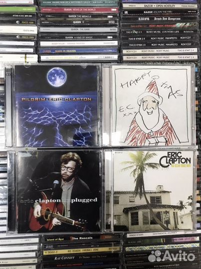 Музыкальные cd диски Eric Clapton