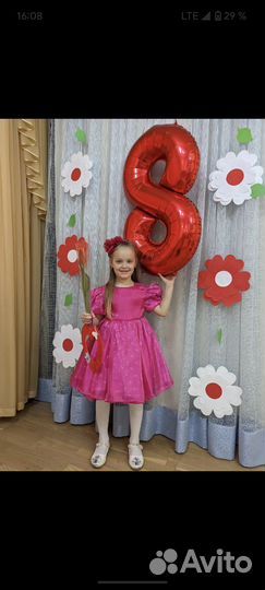 Платье для девочки 116-122