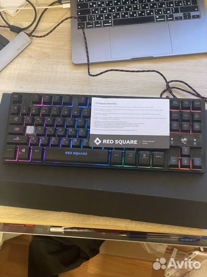 Игровая клавиатура red square tesla tkl rgb