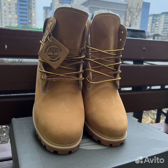 Ботинки Зимние Timberland Оригинал с Мехом