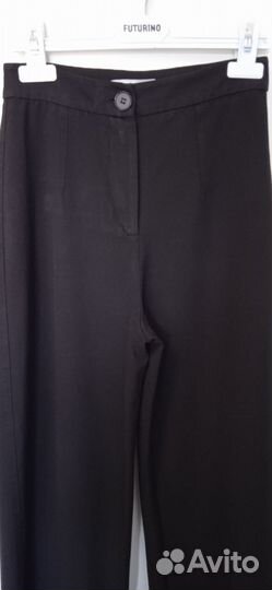 Брюки женские Bershka чёрные 42 размер