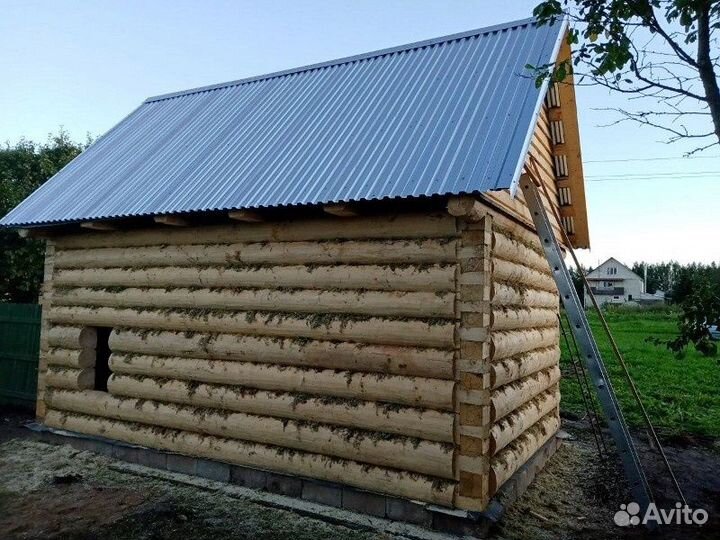 Баня из сруба 5х3