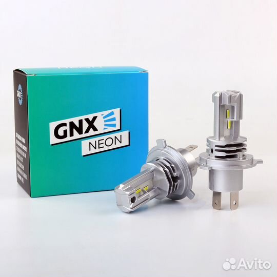 Светодиодные лампы GNX Neon H4 6000K (комплект)