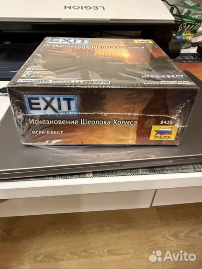 Exit Исчезновение Шерлока Холмса настольная игра