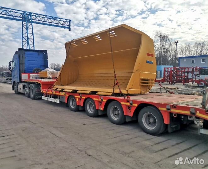 Грузоперевозка негабаритных грузов трал