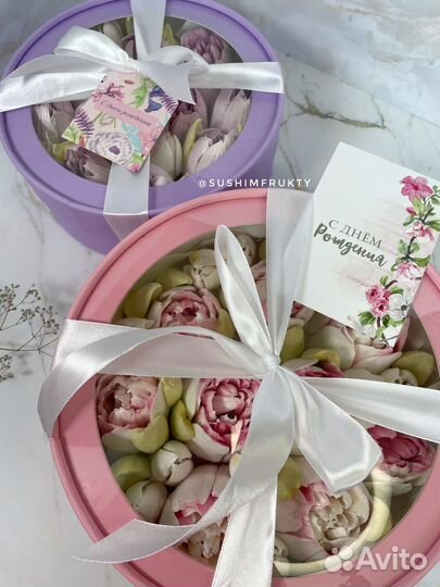 Зефирные цветы