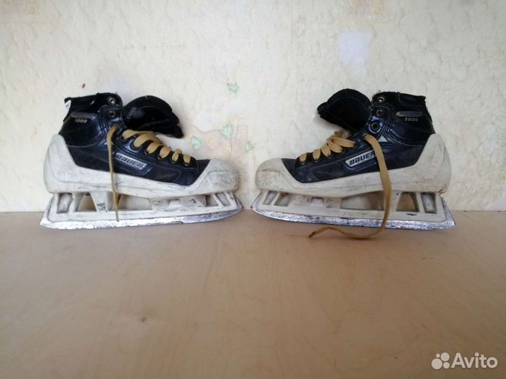 Раритет коньки канада для вратаря bauer бауры