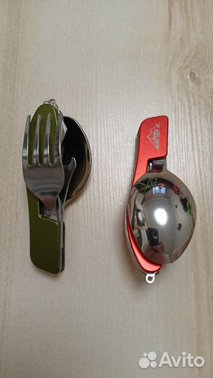 Туристический столовые приборы вилка ложка нож