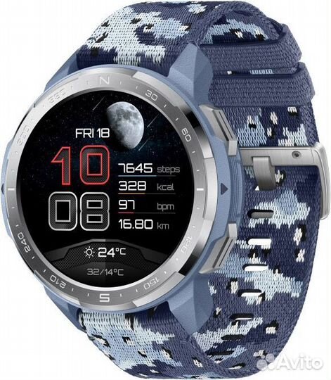 Часы Honor Watch GS Pro Чёрный/Серый/Синий - Новые