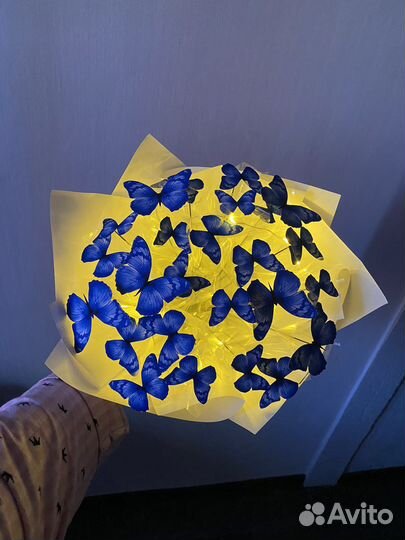 Бабочки с подсветкой