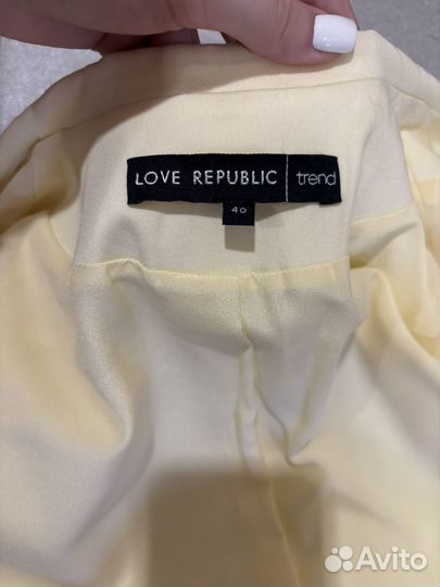 Пиджак женский love republic