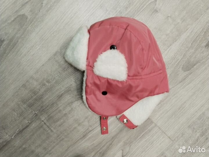 Шапка ушанка детская новая на 3-4 года