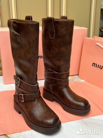 Сапоги Miu Miu