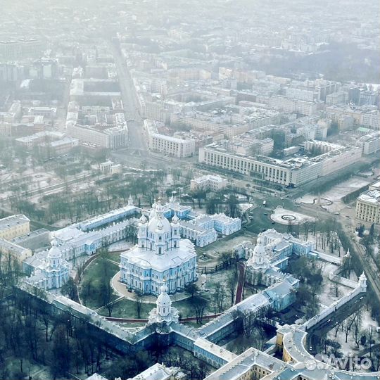 Полет на вертолете Robinson