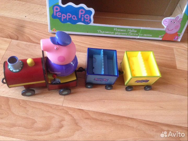 Паровозик свинки Пеппы